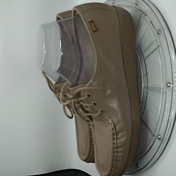 Sas made in USA comfort shoes 9 tan lace up - Picture 2 of 9